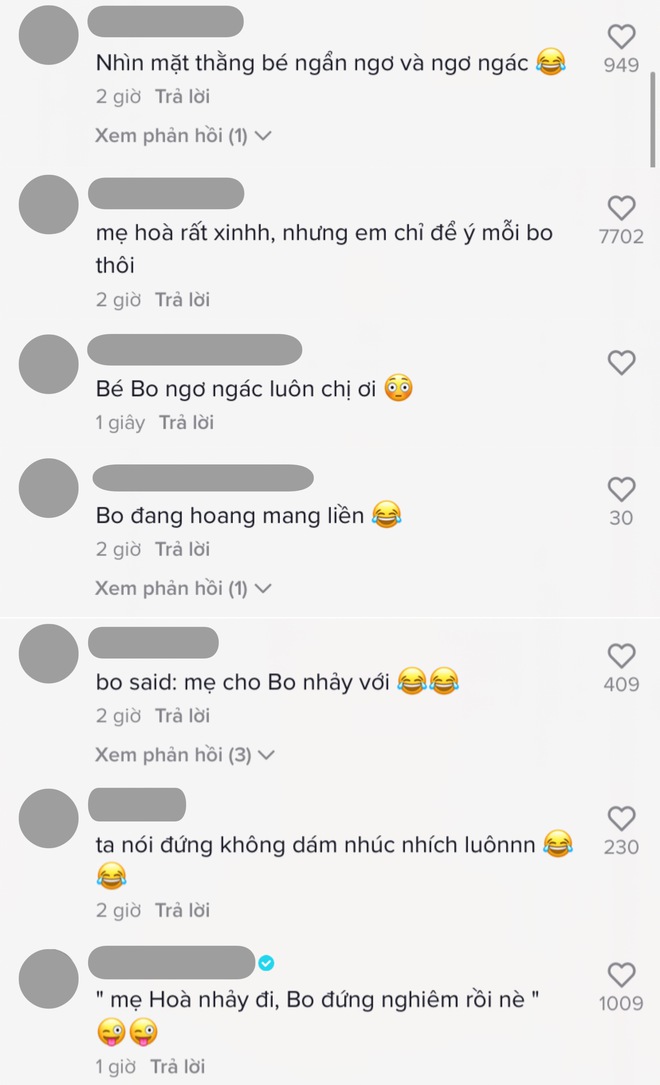 Hòa Minzy đu trend khoe nhan sắc mẹ bỉm đỉnh chóp, nhưng biểu cảm ngơ ngác tôi là ai, đây là đâu của bé Bo mới chiếm sóng - Ảnh 5.