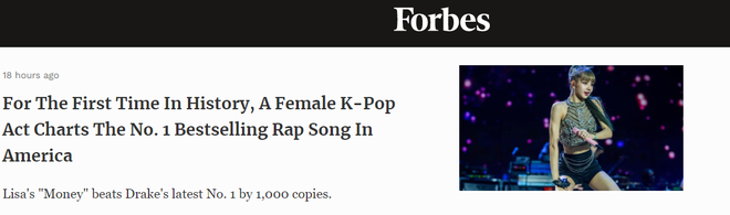 Ca khúc b-side của Lisa bất ngờ lập kỷ lục trên BXH Mỹ, sánh ngang thành viên nhà BTS và 1 đại diện sừng sỏ của Kpop - Ảnh 2.