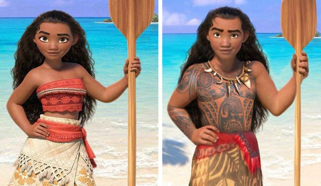 Cười xỉu khi các nhân vật Disney huyền thoại bị hoán đổi giới tính: Elsa đẹp trai hết hồn nhưng nhan sắc trùm cuối mới gây hoang mang! - Ảnh 1.