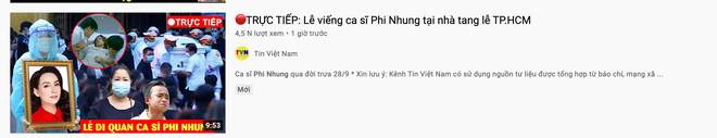 Xuất hiện hàng loạt hình ảnh, livestream giả mạo đám tang Phi Nhung trên YouTube, hãy là một người dùng MXH thông minh! - Ảnh 8.