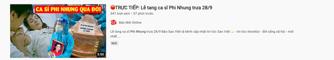 Xuất hiện hàng loạt hình ảnh, livestream giả mạo đám tang Phi Nhung trên YouTube, hãy là một người dùng MXH thông minh! - Ảnh 9.