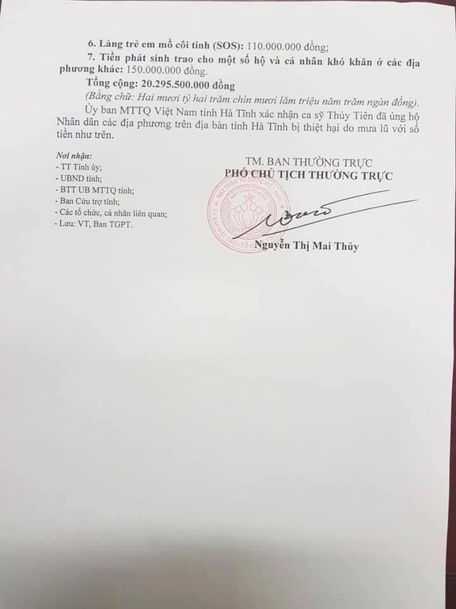 Phía Thuỷ Tiên lên tiếng làm rõ về số tiền từ thiện, hẹn livestream sao kê tại ngân hàng giữa loạt ồn ào - Ảnh 7. Phía Thuỷ Tiên lên tiếng làm rõ về số tiền từ thiện, hẹn livestream sao kê tại ngân hàng giữa loạt ồn ào - Ảnh 7.