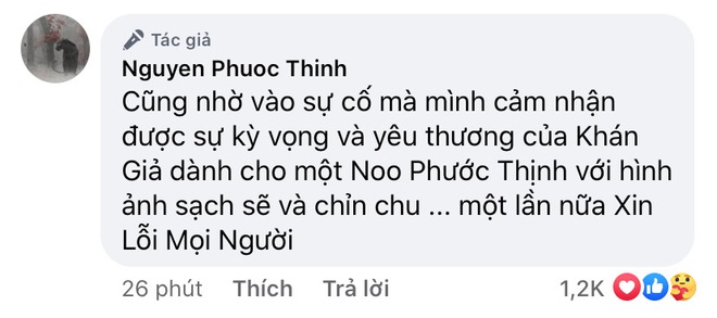 Noo Phước Thịnh xin lỗi khán giả vì bài đăng sặc mùi 18+, cảm nhận 1 điều sau sự cố - Ảnh 3.