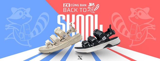 Kh&aacute;m ph&aacute; phong c&aacute;ch tựu trường c&aacute; t&iacute;nh c&ugrave;ng sandal ZX Vietnam - Ảnh 1.