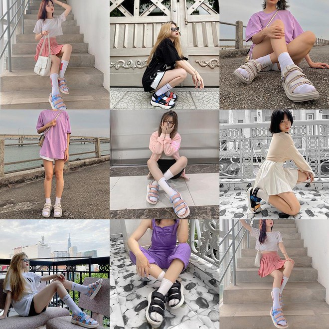 Kh&aacute;m ph&aacute; phong c&aacute;ch tựu trường c&aacute; t&iacute;nh c&ugrave;ng sandal ZX Vietnam - Ảnh 12.