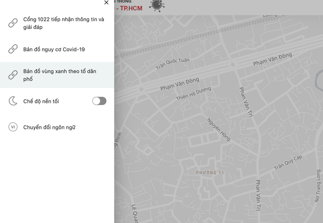 Cách xem gia đình bạn thuộc vùng xanh hay vùng đỏ trên bản đồ dịch Covid-19 - Ảnh 2.