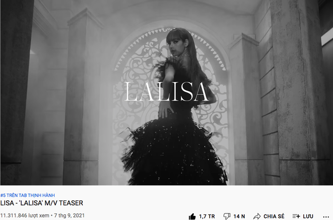Lượt xem teaser MV solo của Lisa để thua cả bài b-side của Rosé, thành tích MV chính thức có đáng lo ngại? - Ảnh 2.