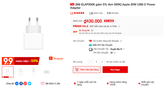 iPhone và hàng loạt sản phẩm Apple đang được sale sập sàn ngày 9/9, còn chờ gì mà không chốt đơn ngay và luôn! - Ảnh 1.