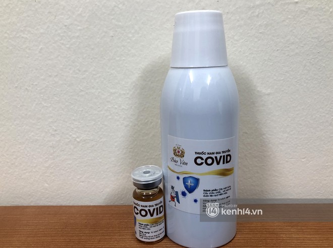Ph&oacute;ng sự: &ldquo;Cho&aacute;ng&rdquo; với lời quảng c&aacute;o &ldquo;thuốc chữa Covid-19 gia truyền 4 đời&rdquo; ở H&agrave; Nội c&oacute; khả năng trị&hellip; si&ecirc;u virus, uống 2 lần thoải m&aacute;i bỏ khẩu trang - Ảnh 7.