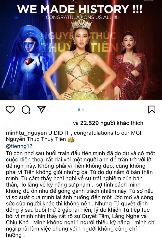 Minh T&uacute; từng do dự khi nhận Thuỳ Ti&ecirc;n l&agrave;m học tr&ograve;, l&yacute; do đằng sau bất ngờ được h&eacute; lộ g&acirc;y x&uacute;c động - Ảnh 2.