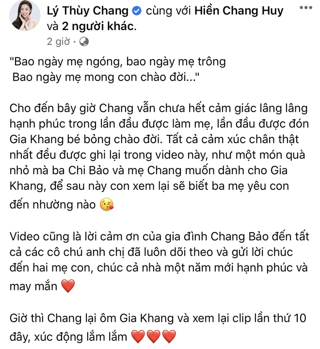 Vợ kém 16 tuổi hạnh phúc chia sẻ hành trình hạ sinh quý tử, Chi Bảo ghi điểm tuyệt đối vì hành động này? - Ảnh 2.