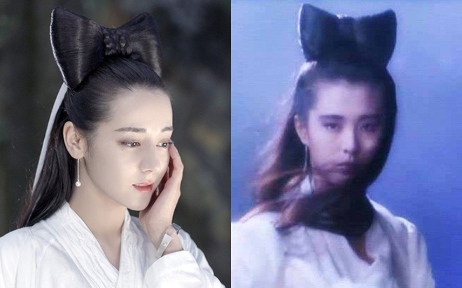 Mỹ nh&acirc;n Hoa ngữ đụng kiểu t&oacute;c cổ trang: Nhiệt Ba thua xa đệ nhất mỹ nh&acirc;n Hong Kong, Triệu Lệ Dĩnh c&oacute; đẹp hơn bản sao của m&igrave;nh? - Ảnh 3.