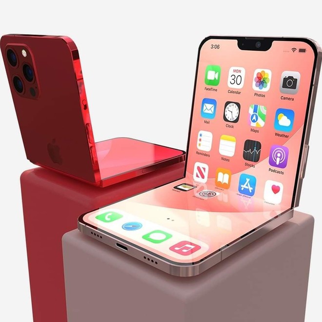 iPhone màn hình gập rò rỉ trọn bộ màu sắc ngọt ngào cùng thiết kế đẹp mãn nhãn, chị em sốt ruột chờ ngày ra mắt! - Ảnh 3.