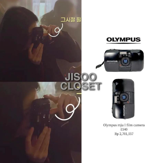 Soi mẫu máy ảnh siêu xinh của Jisoo (BLACKPINK), đóng một bộ phim thôi mà có luôn một kho máy film xịn xò - Ảnh 4.