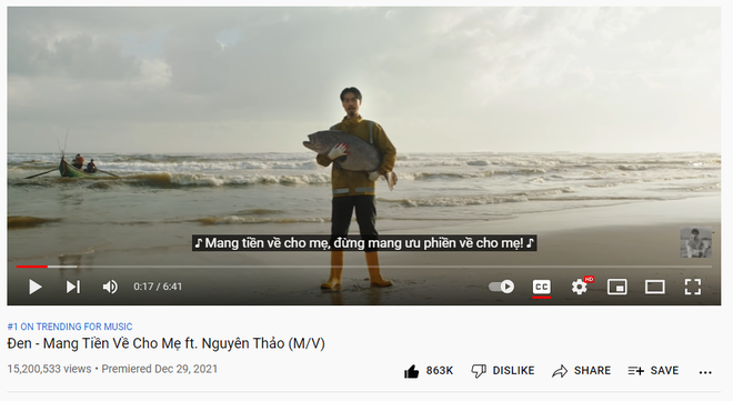 Sau 1 ngày ra mắt, view MV mới của Hoàng Thùy Linh chưa bằng 1/10 của Đen Vâu, top 1 trending có vẻ khó? - Ảnh 5.