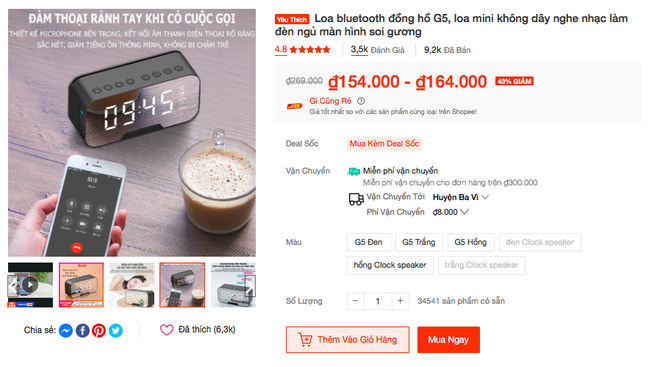 Chốt đơn ngay nhiều mẫu loa Bluetooth siêu xinh đúng chuẩn ngon - bổ - rẻ đang được sale tới 50% - Ảnh 5.