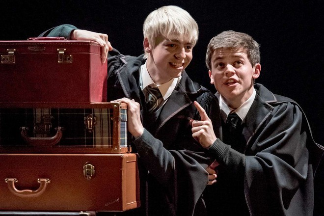 Thì ra con trai Harry Potter không hề vào được nhà Gryffindor, sau này có sự cố đặc biệt với con của Malfoy làm fan đẩy thuyền ầm ầm! - Ảnh 2.