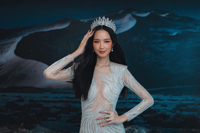 Á hậu Bảo Ngọc chính thức nhận sash Miss Intercontinental 2022 tại Ai Cập - Ảnh 4.