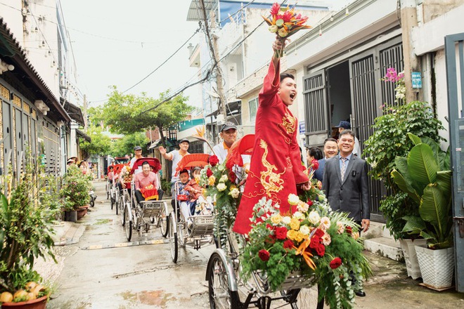 MC Li&ecirc;u H&agrave; Trinh dịu d&agrave;ng trong lễ gia ti&ecirc;n, Khả Như v&agrave; hội bạn th&acirc;n l&agrave;m phụ d&acirc;u - Ảnh 7.