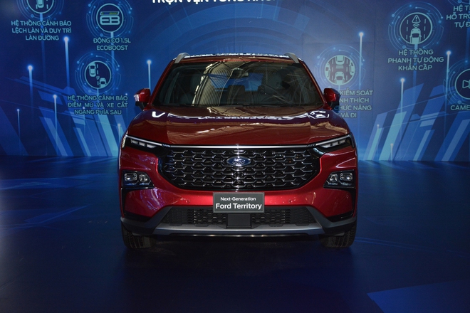 Ra mắt Ford Territory tại Việt Nam: Gi&aacute; từ 822 triệu, rẻ nhất ph&acirc;n kh&uacute;c, nhiều c&ocirc;ng nghệ đe nẹt Tucson, Sportage - Ảnh 1.