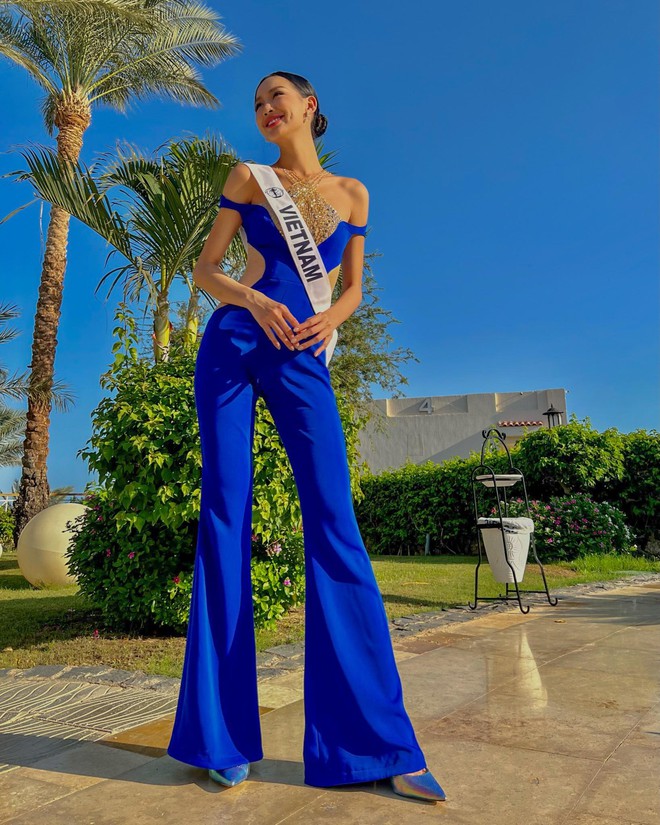 Bảo Ngọc mặc phá cách ở Hoa hậu Liên lục địa - Ảnh 7.