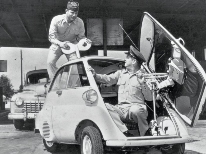 Isetta: Chiếc xe siêu nhỏ đầu tiên trên thế giới - Ảnh 5.