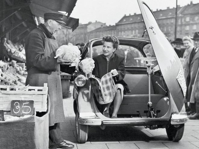 Isetta: Chiếc xe siêu nhỏ đầu tiên trên thế giới - Ảnh 3.
