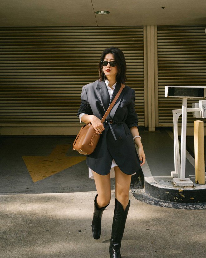 11 c&aacute;ch mặc &aacute;o blazer với sơ mi gi&uacute;p nh&acirc;n đ&ocirc;i vẻ thanh lịch - Ảnh 8.