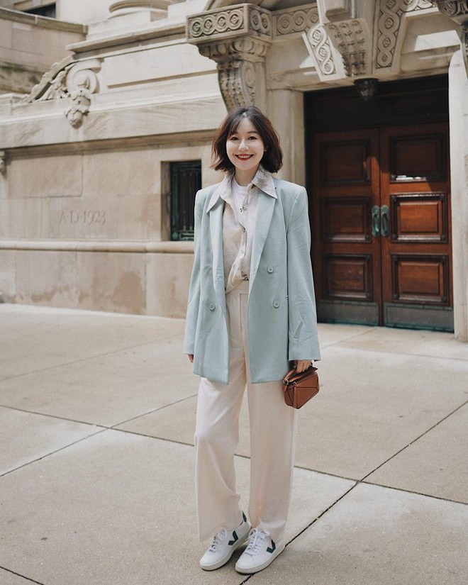 11 c&aacute;ch mặc &aacute;o blazer với sơ mi gi&uacute;p nh&acirc;n đ&ocirc;i vẻ thanh lịch - Ảnh 7.