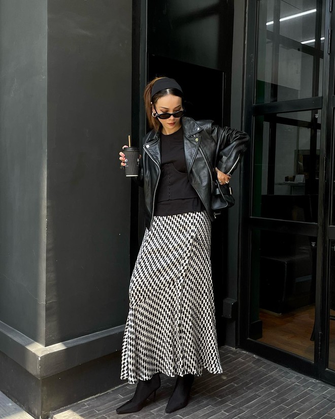 Học sao Việt 10 c&aacute;ch diện đồ layer trẻ trung, ngọt ng&agrave;o cho m&ugrave;a thu - Ảnh 5.