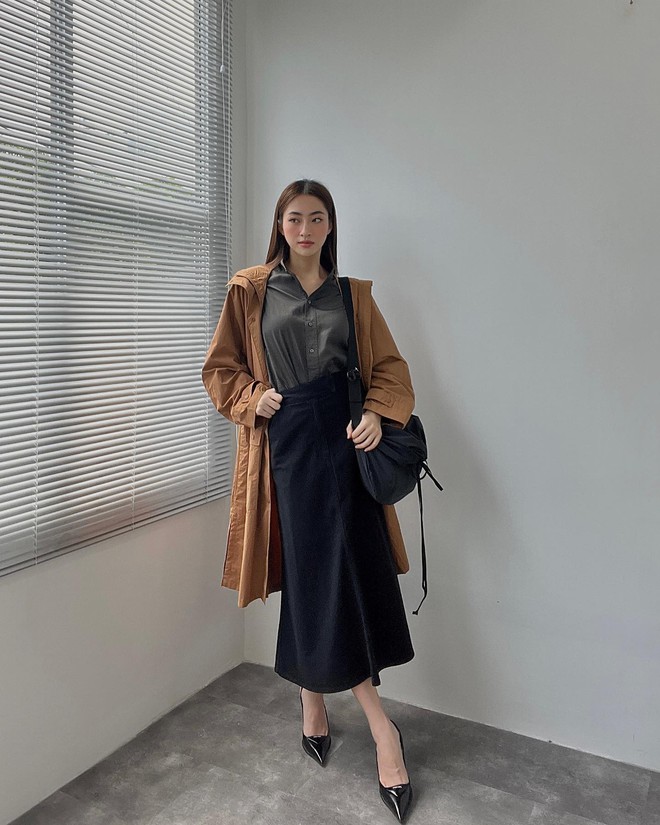 Học sao Việt 10 c&aacute;ch diện đồ layer trẻ trung, ngọt ng&agrave;o cho m&ugrave;a thu - Ảnh 4.