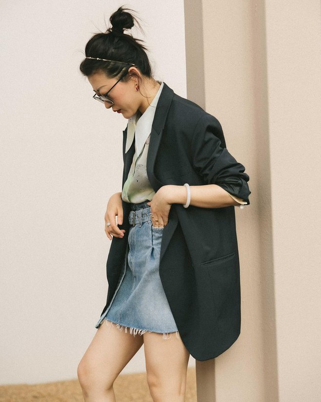11 c&aacute;ch mặc &aacute;o blazer với sơ mi gi&uacute;p nh&acirc;n đ&ocirc;i vẻ thanh lịch - Ảnh 4.