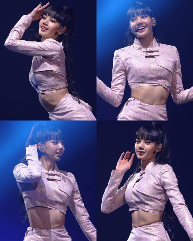 Lisa thể hiện đẳng cấp với màn xử lý sự cố trang phục - Ảnh 2. Lisa thể hiện đẳng cấp với màn xử lý sự cố trang phục - Ảnh 2.