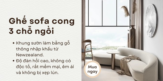 Trang tr&iacute; ph&ograve;ng kh&aacute;ch theo phong c&aacute;ch tối giản với 5 m&oacute;n đồ nội thất cơ bản - Ảnh 6.