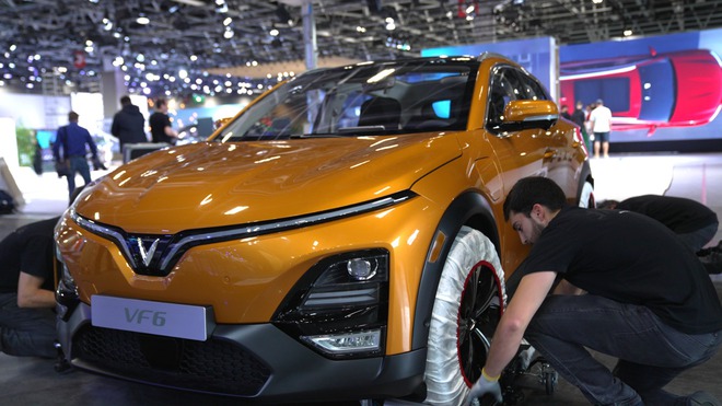 Lộ gian hàng VinFast tại Paris Motor Show 2022: Nhiều khác biệt sau 4 năm với loạt bom tấn xe điện mới - Ảnh 8.