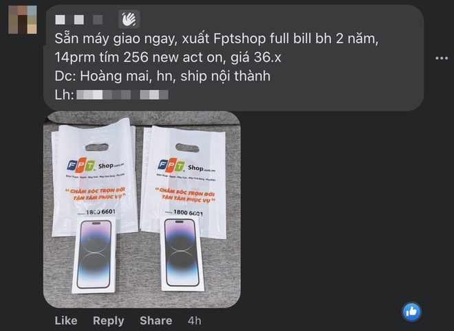 Giới đầu cơ thu gom iPhone 14 Pro Max màu Tím khiến giá máy tăng mạnh - Ảnh 5.