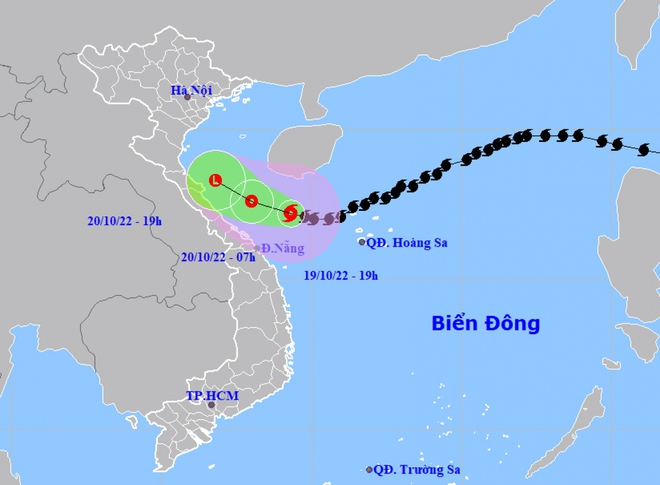 B&atilde;o số 6 tiếp tục suy yếu nhanh - Ảnh 1.