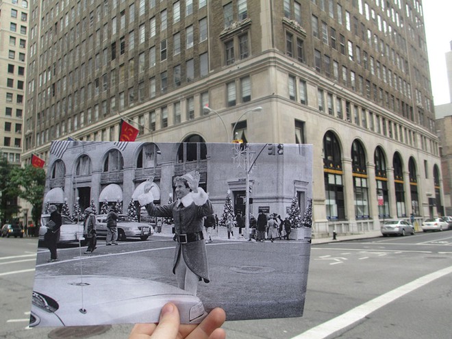 Bộ ảnh th&uacute; vị ghi lại khung cảnh ngo&agrave;i đời từng xuất hiện trong những bộ phim kinh điển - Ảnh 11.