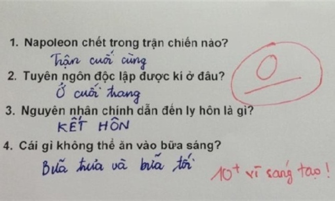 Những bài kiểm tra của học sinh ngây thơ đến mức khiến người đọc tức anh ách - Ảnh 3.