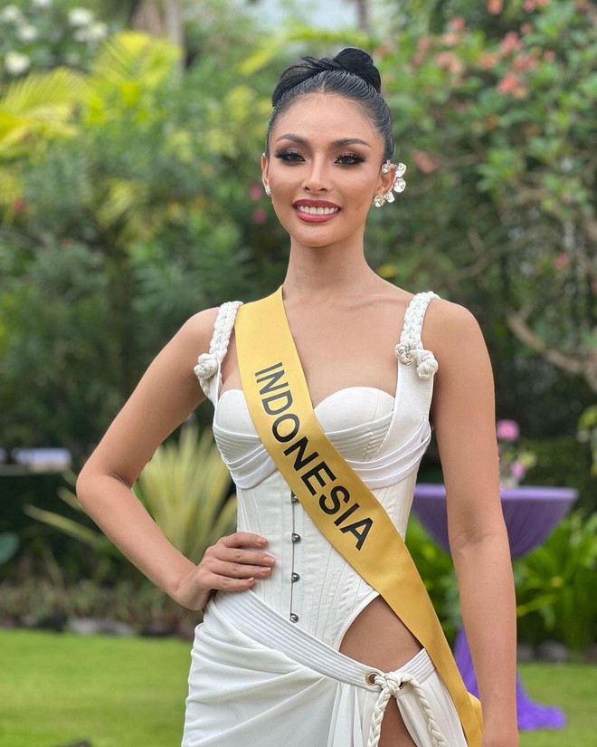 Nhan sắc người đẹp Indonesia khiến 15 thí sinh Hoa hậu Hòa bình dè ...
