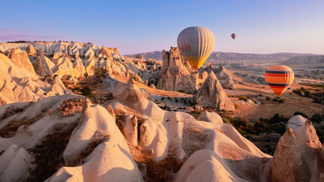 Bay khinh khí cầu trên những kỳ quan ở Cappadocia - Ảnh 11.