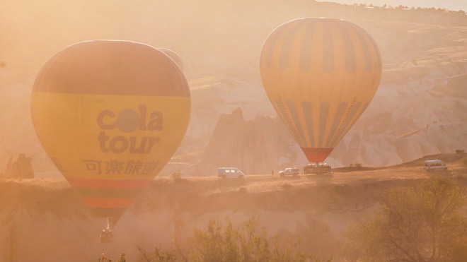 Bay khinh khí cầu trên những kỳ quan ở Cappadocia - Ảnh 10.