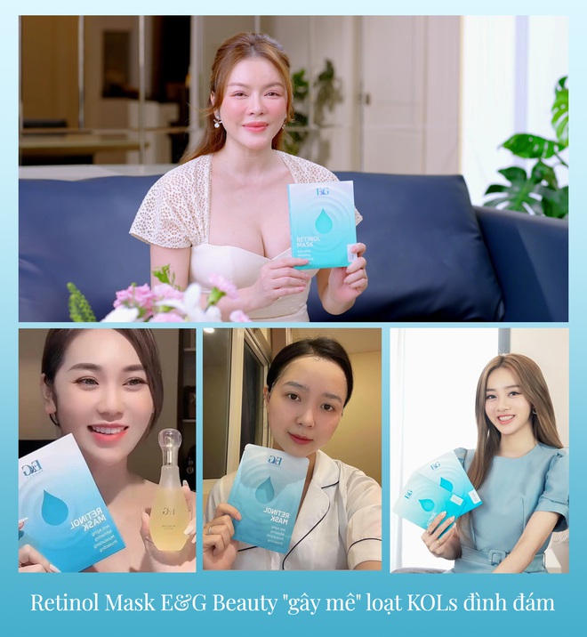 Lý Nhã Kỳ gây bão trong trào lưu làm đẹp mới Tái sinh da đa tầng cùng mặt nạ giấy Retinol Mask - Ảnh 2.