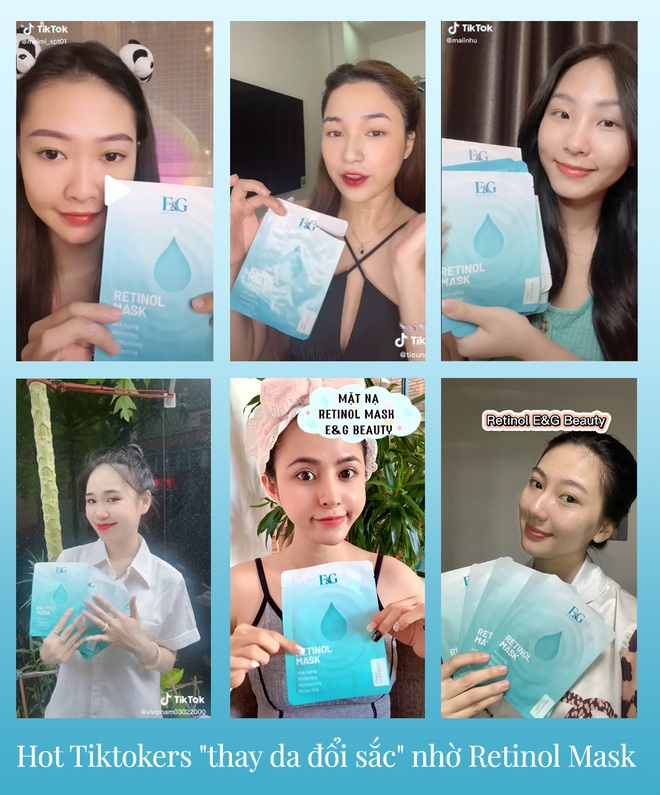 L&yacute; Nh&atilde; Kỳ g&acirc;y b&atilde;o trong tr&agrave;o lưu l&agrave;m đẹp mới T&aacute;i sinh da đa tầng c&ugrave;ng mặt nạ giấy Retinol Mask - Ảnh 3.