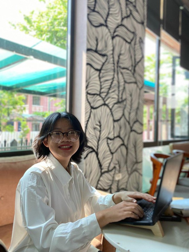 Nhận được h&agrave;ng loạt lời mời thực tập khi đang học cấp 3, nữ sinh Quảng Trị chia sẻ b&iacute; quyết - Ảnh 3.