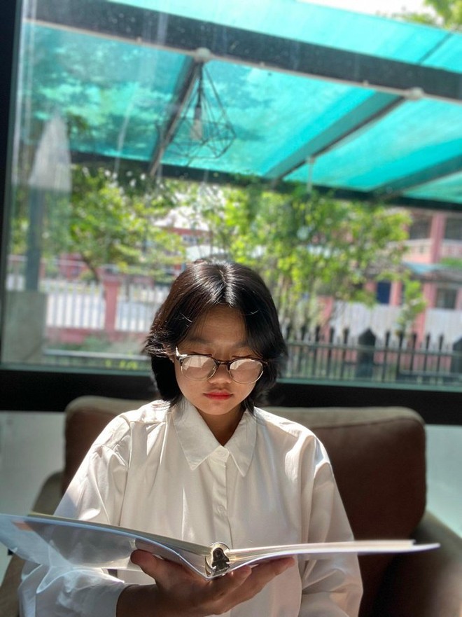 Nhận được h&agrave;ng loạt lời mời thực tập khi đang học cấp 3, nữ sinh Quảng Trị chia sẻ b&iacute; quyết - Ảnh 2.