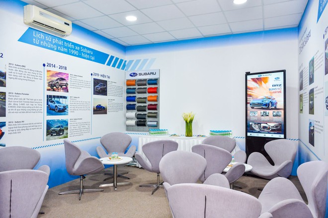 Bên trong các phòng chờ tại VMS 2022: Cách đối xử khác nhau với khách mua xe tiền tỷ của các hãng xe - Ảnh 32.