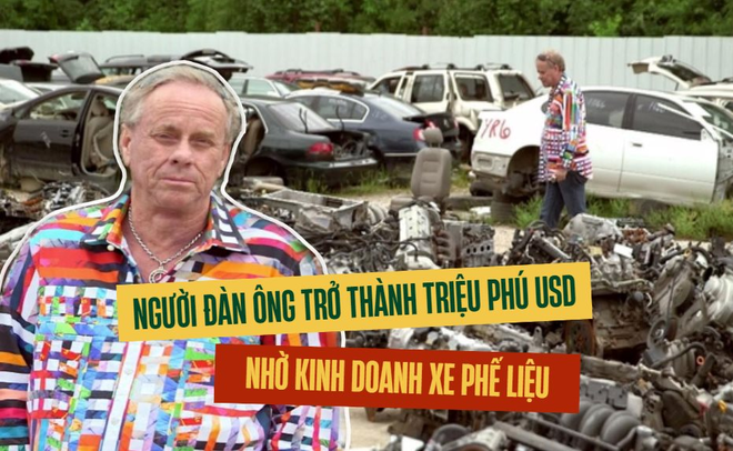 Thu mua ôtô cũ, tháo bán phụ tùng với giá cao, người đàn ông từ vô gia cư trở thành ông chủ công ty xe phế liệu với doanh thu 15 triệu USD - Ảnh 1.