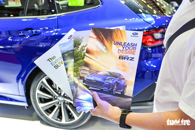 Catalogue của c&aacute;c h&atilde;ng xe tại VMS 2022: Kh&ocirc;ng phải h&atilde;ng n&agrave;o cũng đầu tư chỉn chu - Ảnh 14.