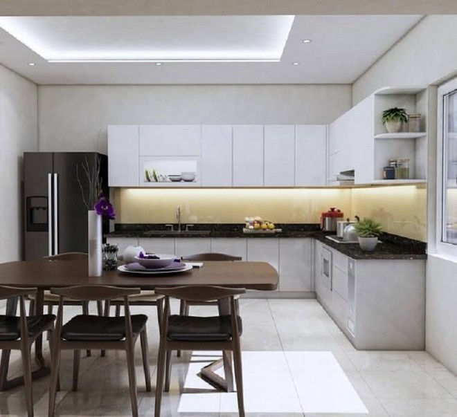 Tư vấn thiết kế nh&agrave; ống 50m&sup2; một mặt tiền nhưng vẫn tho&aacute;ng s&aacute;ng - Ảnh 4.